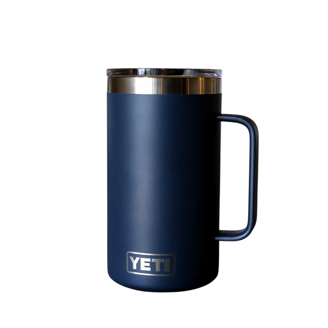 Corporate Logo YETI Stainless Steel Rambler 24 oz Mug